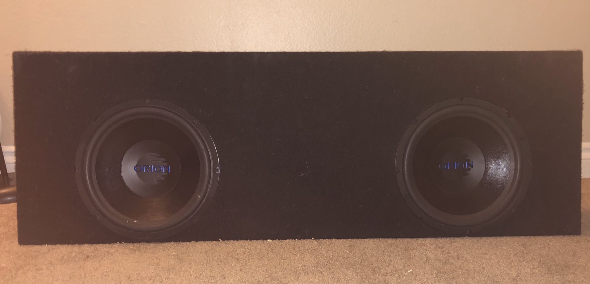 Speaker Box 01-07 Silverado Crew Cab w/ 2-12’s