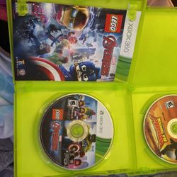 Lego Avengers And King Fu Panda Xbox 360 Games