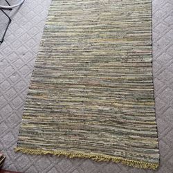 Hand Woven Rag Rug