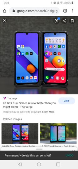 Dual screen case