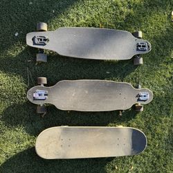 Skateboards/ longboards