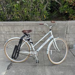 Sole beach cruiser with surf rack and fresh tune up