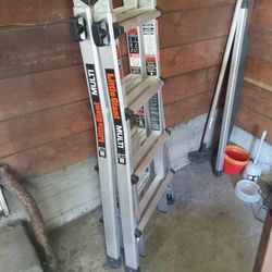LITTLE GIANT MULTI 17 step ladder 