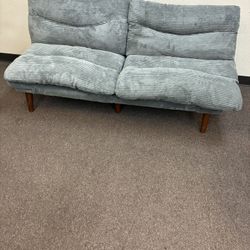 Gray futon