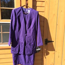 Purple Dress  Studio 1 Size 10 Brand New With Tags