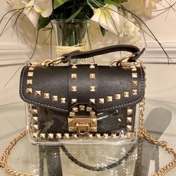 Stone Studded Satchel Bags