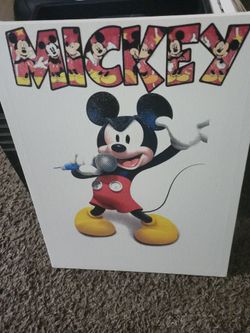 Mickey mouse canvas