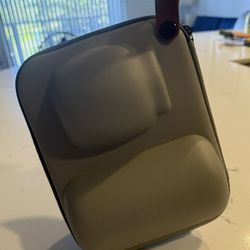 Ceramic Tea Set In Zippered Case(cups,canister,pot) New