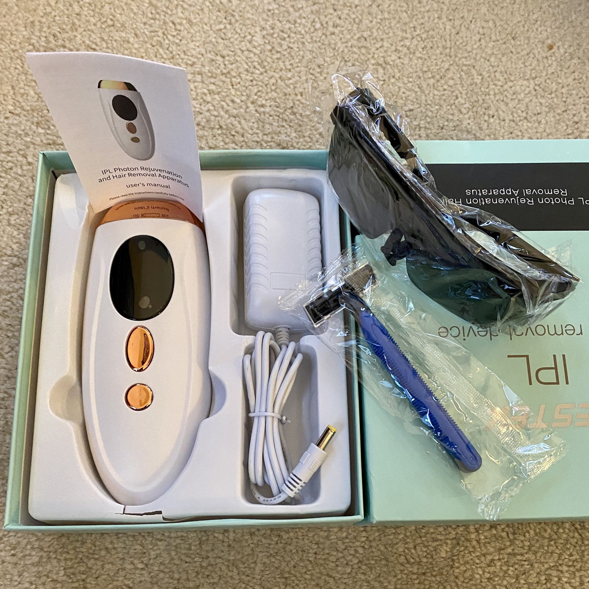 New IPL Laser Hair Removal Device