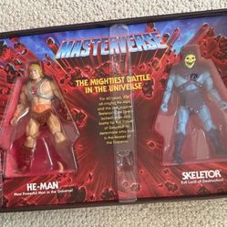 Two Sets Of The Masters of the Universe Masterverse MOTU 40th Anniversary Set