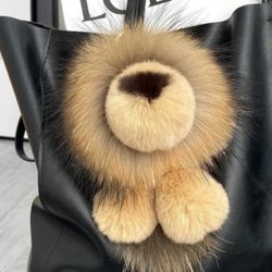 Lion bag charm / Keychain 