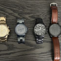 Michael Kors And Fossil Watches