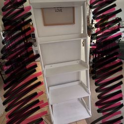 White Ladder Shelves
