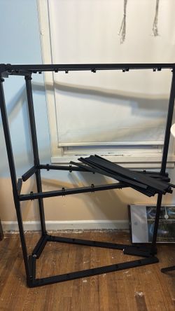 FREE- needs to go ASAP Full size metal bed frame -