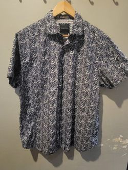 denim and flower ricky singh mens shirt