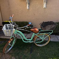 Electric Bike Company Model S Step Thru Beach Cruiser Bike Fully loaded
