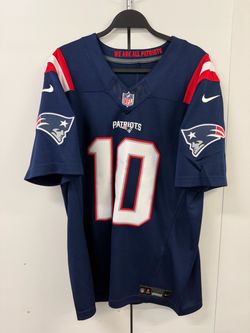 Nike NFL New England Patriots #10 Drake Maye Jersey SIZE MEDIUM AND LARGE AVAILABLE