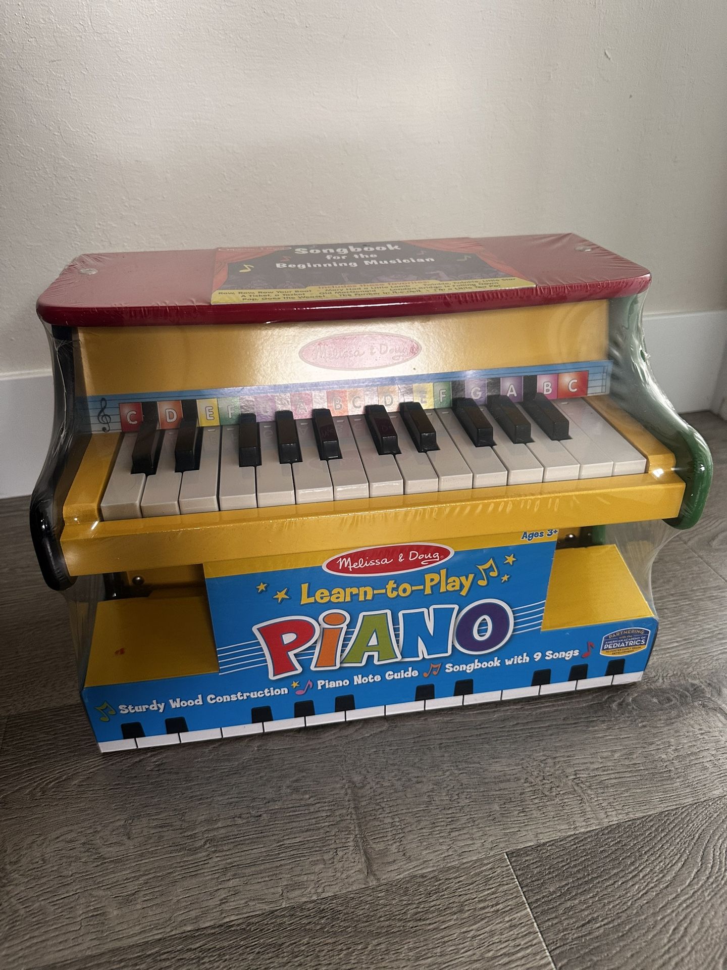 Melissa & Doug Learn To Play Piano NEW