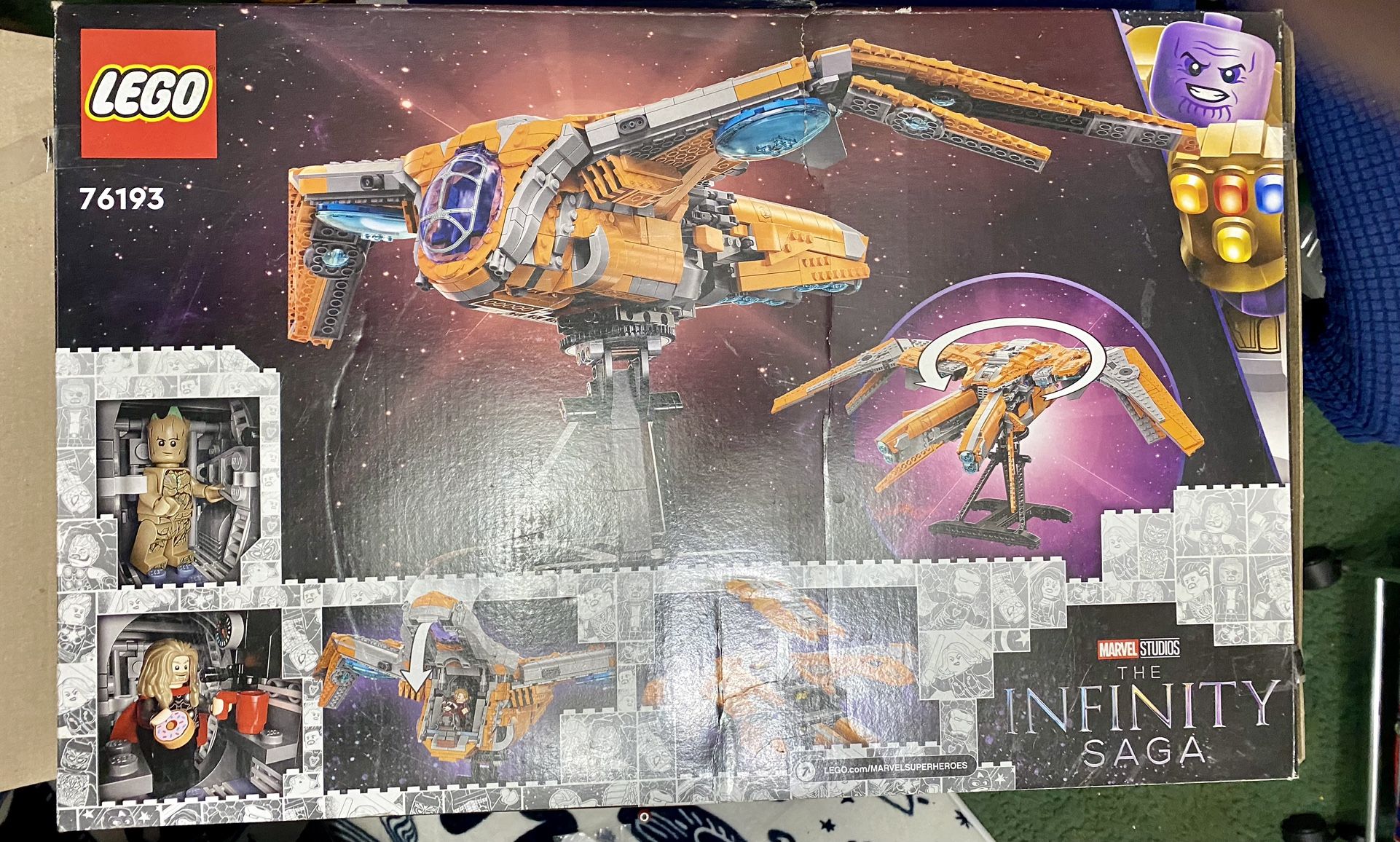 Lego 76193 The Guardians Ship Marvel