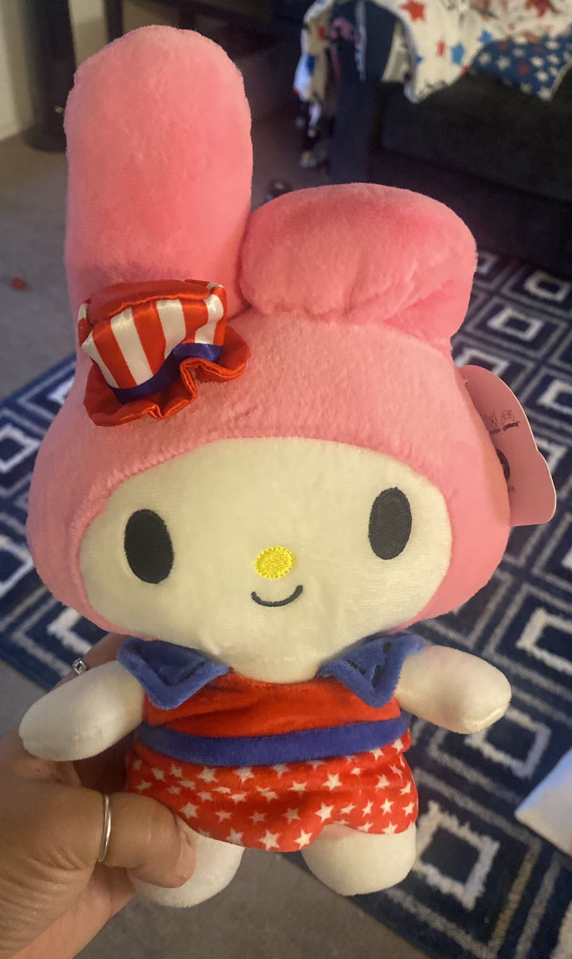 My Melody Patriotic Plush