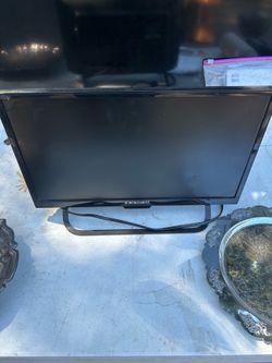 Small TV, no remote