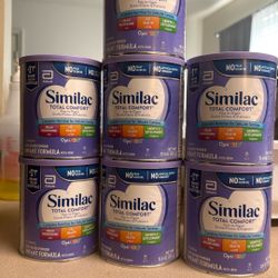 7 Cans Of Similac Total Comfort 