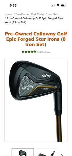 Callaway Epic Forged Star irons