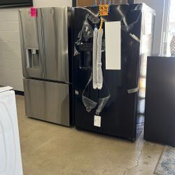 Brand New Ge Black On Black Refrigerator