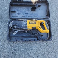 Dewalt Sawzall With Case