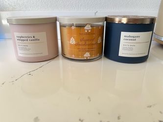 Bath & body works candles