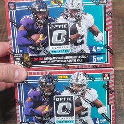 2025 lot of 8 Panini Donruss Optic