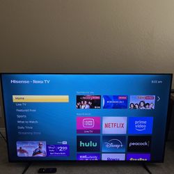 58” Hisense Roku TV + Remote *Read description