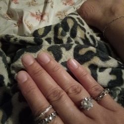 New Rings Size 7-6 Ss925