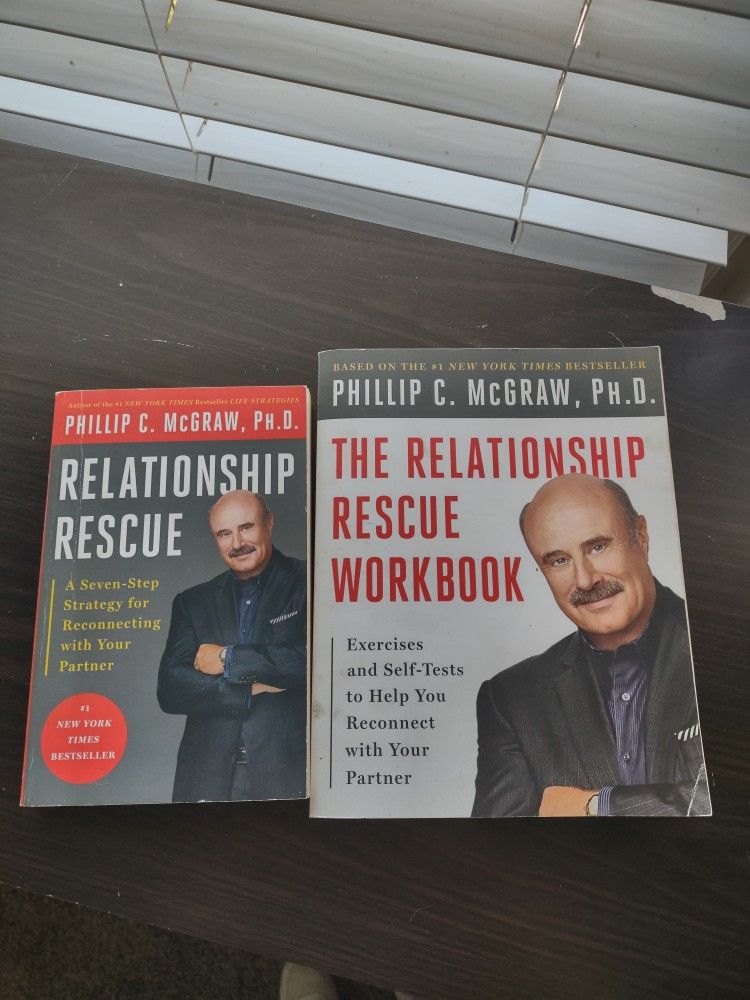 Dr. Phil Relationship Rescue Best Seller With Accompanied Workbook.