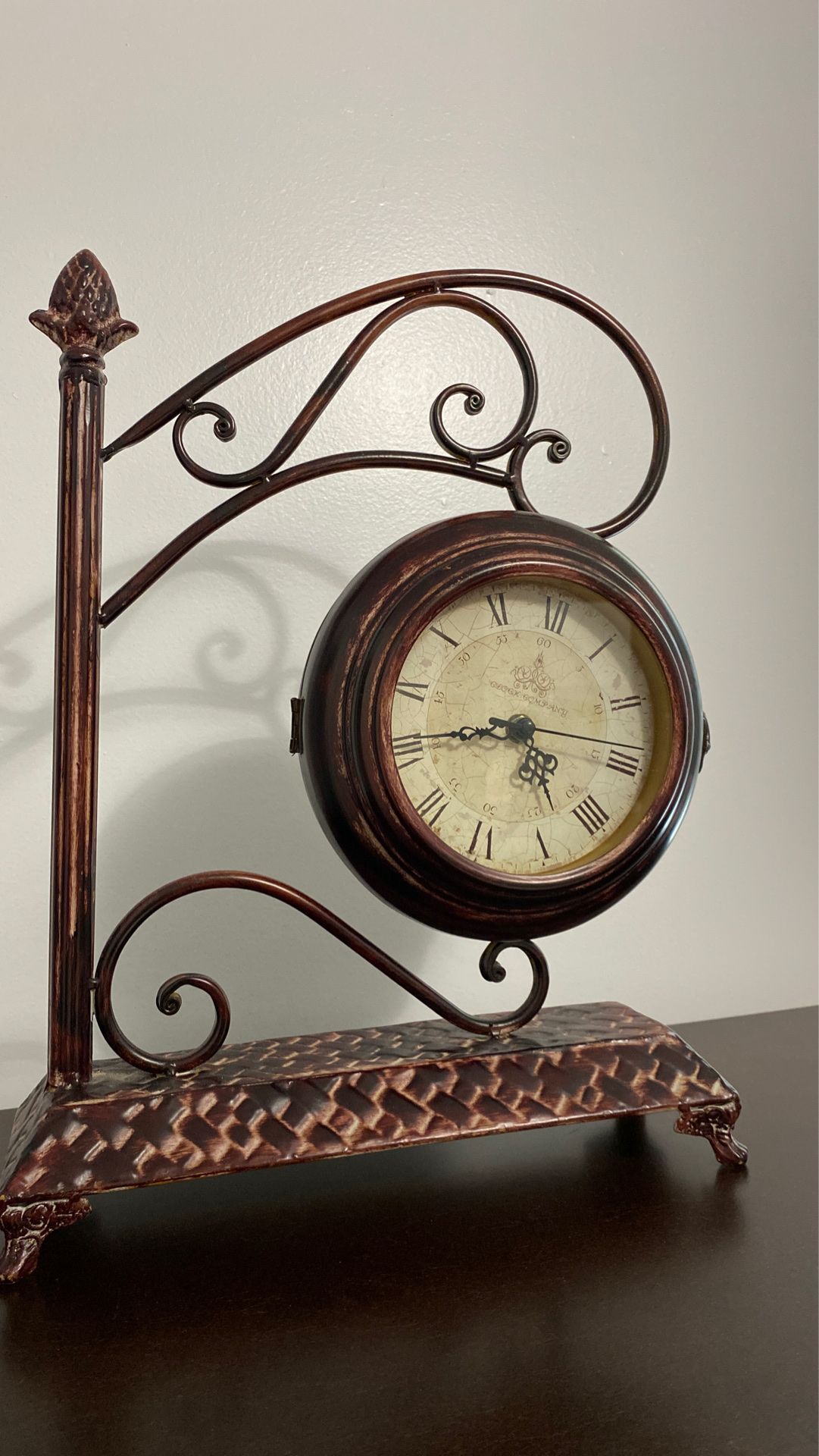 antique table clock