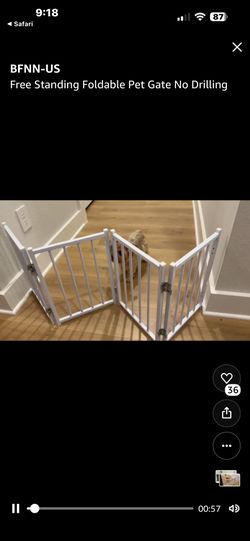Small Dog Gate 16x48
