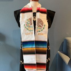 Authentic Mexican Graduation Stole