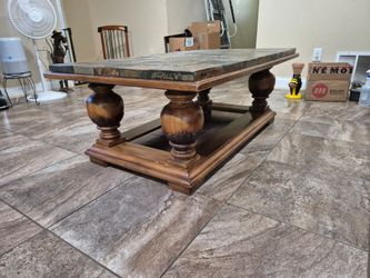 Slate top table