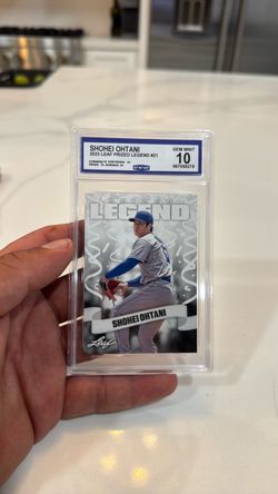 SHOHEI OHTANI GEM MINT 10 CCG 2023