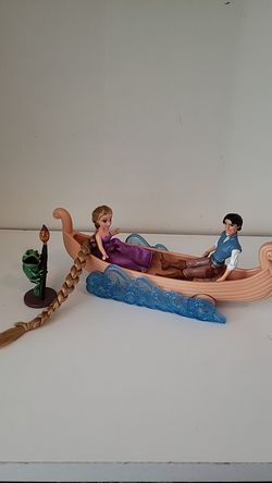 Disney Rapunzel Tiny doll set