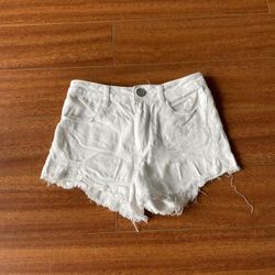 white shorts