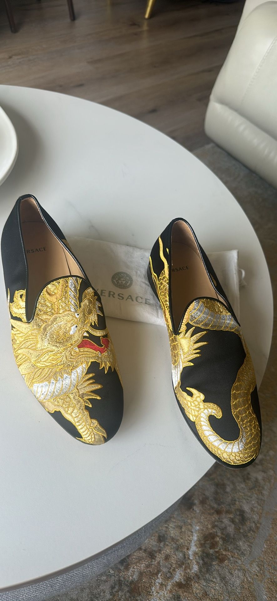 Versace Dragon Shoes 8.5 Men