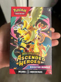 Pokémon TCG Mega Evolution Ascended Heroes Booster Bundle