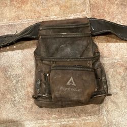 Lineman Leather Tool Belt Weyerhaeuser 