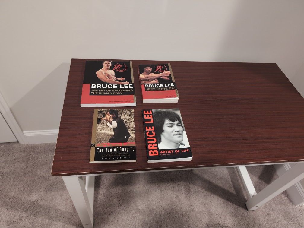4 Bruce Lee Books