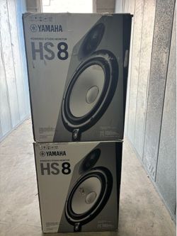 Yamaha HS8 pair grey