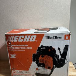 Echo PB-9010T Backpack Leaf Blower Unused Open Box