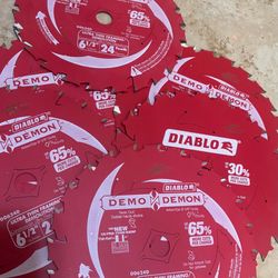 Diablo Blades  6 “1/2   24 Teeth Ultra Thin.