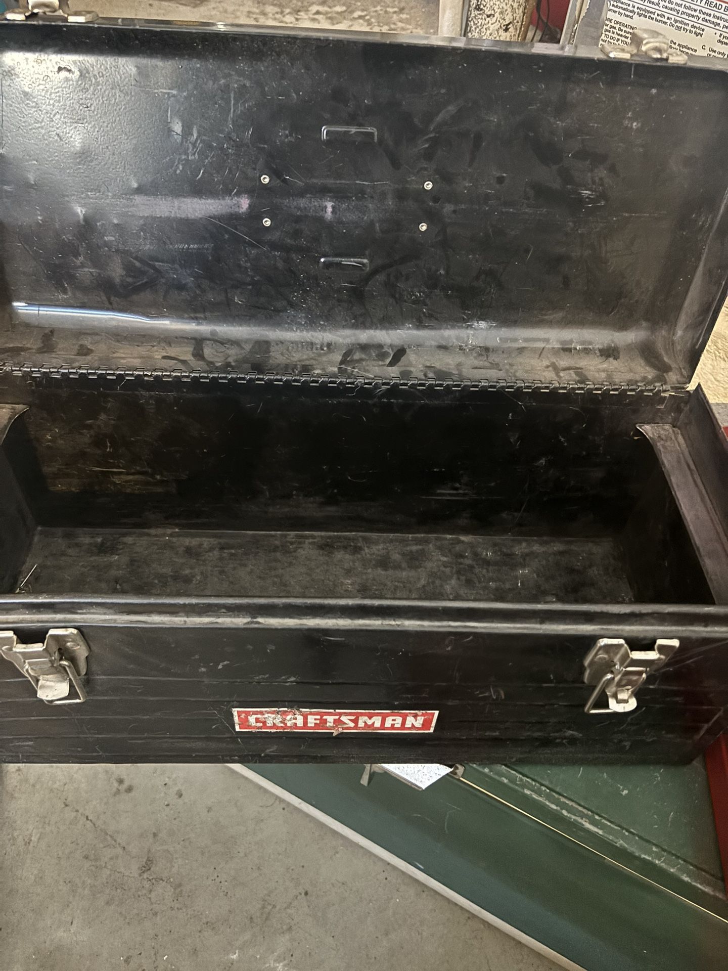 Empty Tool Boxes