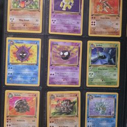 Pokemon Cards Fossil 1st Edition 